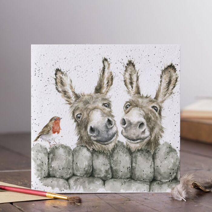 Wrendale Designs "Hee Haw" Donkey Card
